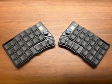 Jezail Funder Cornix LP Wireless Split Keyboard New Black 40% Unused picture
