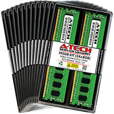 A-Tech 192GB 24x 8GB 1Rx4 PC4-17000R DDR4 2133 ECC REG RDIMM Server Memory RAM picture