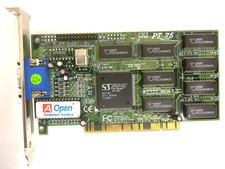 VINTAGE AOPEN PT75 REV A S3 VIRGE/GX  4 MEG PCI VGA CARD 54.AC888.004 MXB116 picture