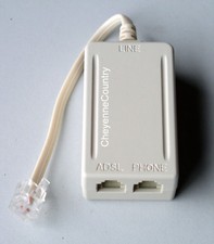 DSL439 1-Line Inline Filter with Giveback Jack ADSL DSL picture