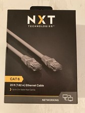 CAT6 Ethernet Cable 25 ft Grey NX56840 NXT Technologies picture