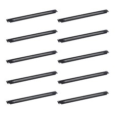 RackPath 1U Blank Rack Mount Panel Spacers with Ventilation Pack of 10 for 19... picture