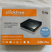 Clickfree C2N Plus 1TB USB External HDD Automatic Backup Encrypted PC/Mac picture