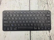 Ultra Compact Slim Profile Wireless Bluetooth Keyboard Black picture