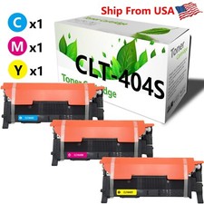 (3-Pack, CMY) 404S Toner Cartridge CLT-404S work for SL C480W Printer picture