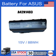 NEW A42N1403 G751 Battery for ASUS ROG G751J-BHI7T25 A42LM93 GFX71JY 4ICR19/66-2 picture