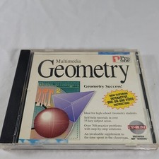 Pro One Multi Media Geometry High School Math Window Software CD-ROM Disc  picture