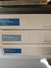 VTG Microsoft C 5.1 Basic Language Reference & Programmers Guide Binder Set Of 3 picture