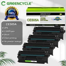4 Pack CE505A 05A New Toner Fit for HP LaserJet P2035n P2035 High Quality picture