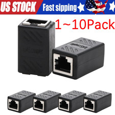 RJ45 Inline Coupler Cat7 Cat6 Cat5e Cat5 Ethernet LAN Network Cable Adapter Lot picture