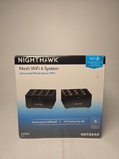 Netgear Nighthawk MK62 AX1800 WiFi 6 Mesh System 2‑Pack Router Satellite picture
