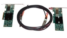 10G Network Kit 2x Mellanox ConnectX - 2 10 Gigabit NIC 10GBe 1x 3m SFP picture