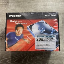 MAXTOR Ultra Series 200GB 7200 RPM Ultra ATA/133 Internal Hard Drive NEW SEALED picture