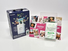FUJIFILM Instax Mini Link 2 Smartphone Printer Bundle 2025 - Clay White picture