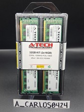 NEW | A-Tech 32GB Kit (2x16GB) DDR3L 1333MHz PC3L-10600 4Rx4 1.35v ECC RDIMM picture
