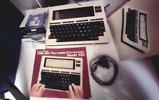 Radio Shack TRS-80 Model 100 Portable Packge with 3.5