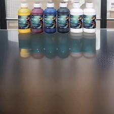 nlite Premium DTF Ink 250ml 6-Pack (CMYK + 2W)for Epson L1800 L805 DX5 DX7 XP600 picture