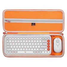 Mchoi Keyboard Case for Logitech POP ICON Grey Orange picture
