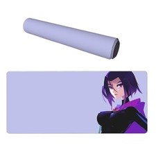 Multifunctional Gaming and Office Desk Mat, Crow Design - Non-slip Wrist Rest, picture