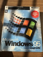 Microsoft Windows 95 Upgrade for Windows and DOS 3.5'' Floppy Disks Sealed picture
