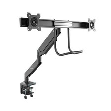 StarTech.com Desk Mount Dual Monitor Arm with USB & Audio - Slim Adjustable D... picture