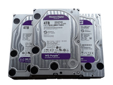 LOT OF 5 FOR PARTS Western Digital Purple 4TB SATA 3.5