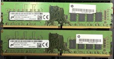 Micron 32GB (2x 16GB) 2RX8 PC4-2666V UDIMM DDR4 Memory | MTA16ATF2G64AZ-2G6E1 picture