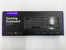 FURYCUBE IP98 Gaming Keyboard Wired USB Illuminated White English QWERTY picture