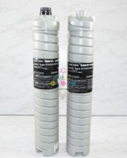 2 New OEM Ricoh 1085,1105 Black Toners 841354 (885340,One does not have cap) picture