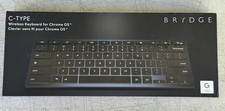 Brydge C-Type Wireless Bluetooth/USB Wired Desktop Keyboard for Chrome OS picture