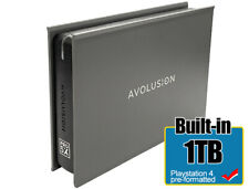 Avolusion Mini Pro-5X 1TB USB 3.0 Portable External Gaming PS4 Hard Drive (Grey) picture