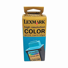 Lexmark Genuine 17G0060 High Resolution Color Inkjet Print Cartridge blue cyan picture