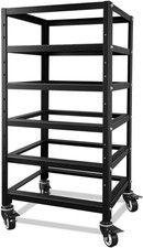 3U Server Rack Battery Rack, 5-Layer Rack for 48V 100Ah Lithium Batteries, Stack picture
