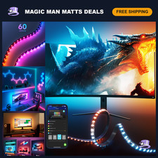 RGBIC LED Gaming Monitor Backlight for 27-34 Inch PC - Enhance Your Setup picture