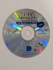 Math Blaster Episode One: In Search of Spot (Windows/Mac, 1994) Loose Disc picture