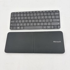 Microsoft Wedge Mobile Keyboard Wireless Bluetooth Portable W/Cover Model 1521 picture