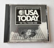 USA Today -  The '90s Volume 1 -CD ROM. A Multimedia Time Capsule Of News/Events picture