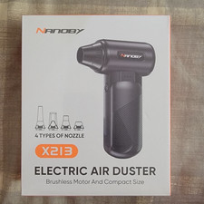 Electric Air Duster, Portable, Rechargeable, Cordless, Compact, 130000RPM picture