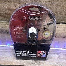 Labtec Webcam Plus, USB PC Camera, Live Video Images Photos, 961399-0403 Sealed picture