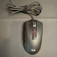 Red Dragon Ambient Glowing Gaming Mouse 10,000 DPI (Cobra M711) Tested Works  picture