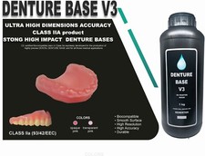 DLP SLA LCD  3d printer  denture base resin for manufacturing dentures  picture
