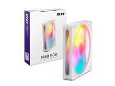 NZXT F140 RGB White 140mm PWM Addressable RGB Case Fan picture