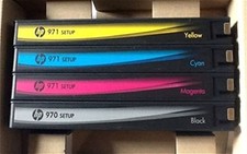 4PK combo HP 970 971 setup ink for hp X451dn X451dw X476dn X476dw X551dw X576dw picture