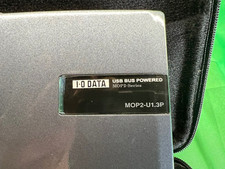 IO-DATA MOP2-U1.3P -  1300U2 MO1300 Pocket Drive  1.3GB MO - USB Powered w/ Case picture