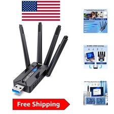 High-Speed Wireless USB WiFi Adapter 1800Mbps - Optimal for Gaming & Streaming picture