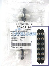 Corning CCH-CP12-19T Patch Panel, 12 ST Simplex OS2 Singlemode Adapters ~STSI picture