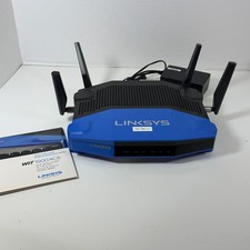 LINKSYS WRT1900AC Dual Band Gigabit Wi-Fi Router 1300 Mbps 4 Port Excellent picture