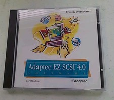 Adaptec EZ-SCSI 4.0 Software Windows CD-ROM & Quick Reference 1995 picture