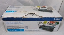 New GENUINE Brother 331 TN-331BK Black Toner Cartridge Open Box Sealed Foil Pkg picture