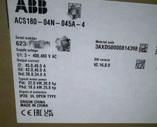 1pc ABB ACS180-04N-045A-4 frequency converter 22 KW New fedex or DHL picture